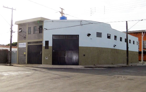 Sede própria da Trans Erg em Rio Claro-SP